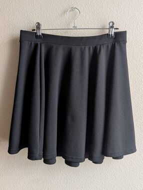 Cotton On Black Circle Skater Skirt